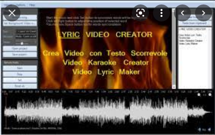 Lyric Video Creator