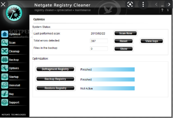 NETGATE Registry Cleaner