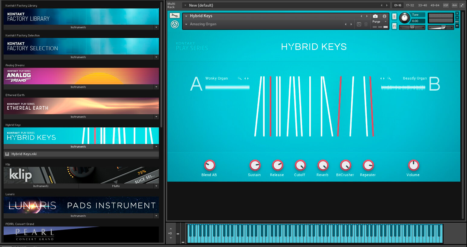 Native Instruments Hybrid Keys