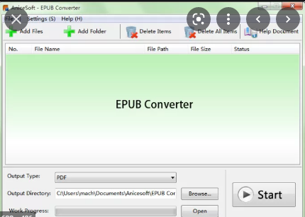 PDF to ePub Converter