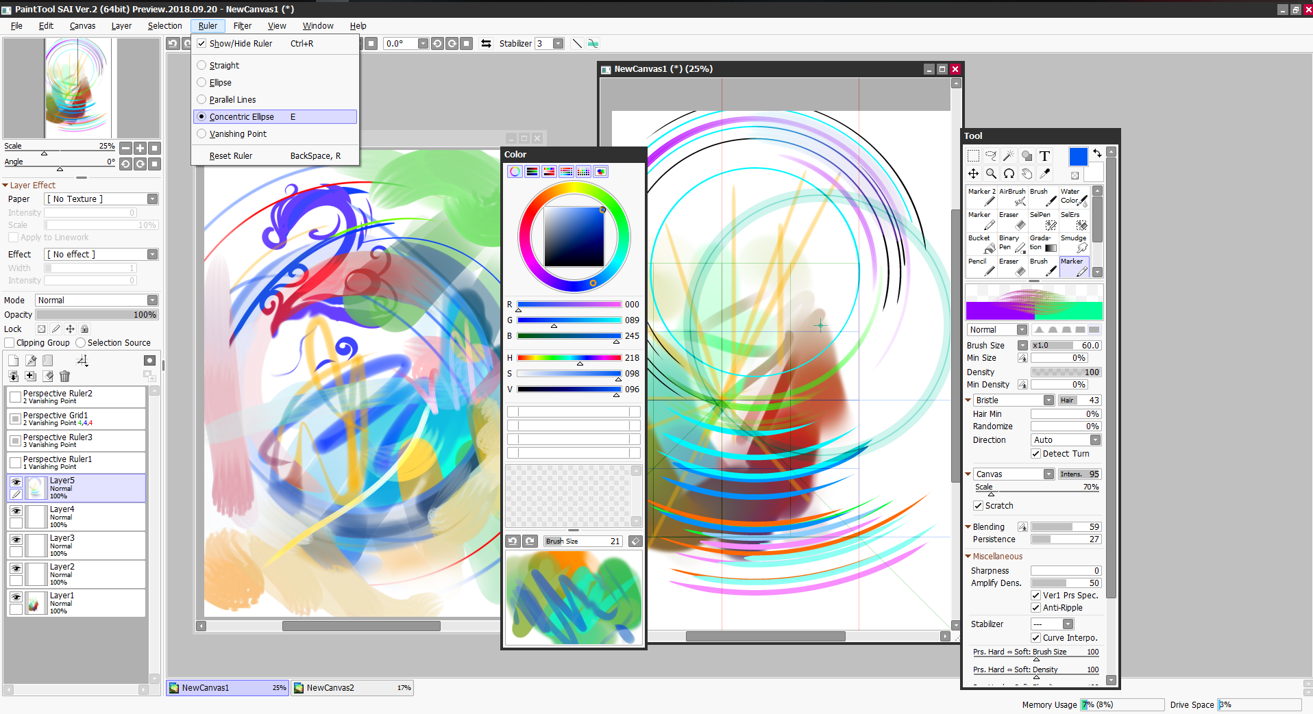 Paint Tool Sai 2 Download Free Latest Version for Windows 7, 8, 10