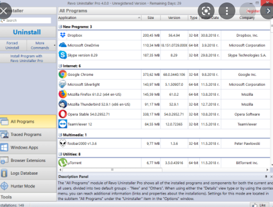 Revo Uninstaller