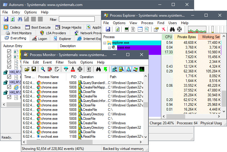 free instal Sysinternals Suite 2023.09.29