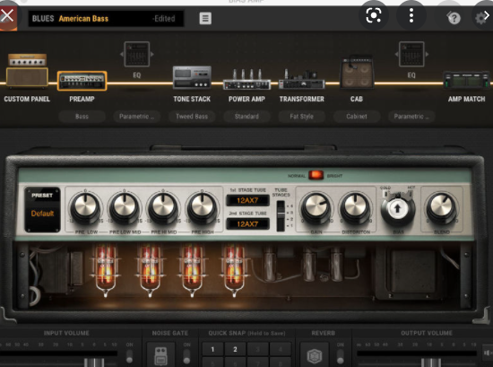 using positive grid bias amp software