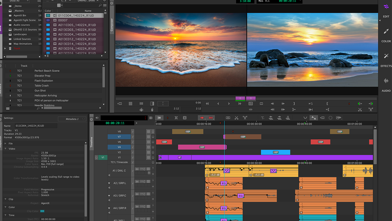 how to use avid media composer