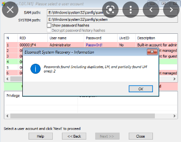 Elcomsoft System Recovery