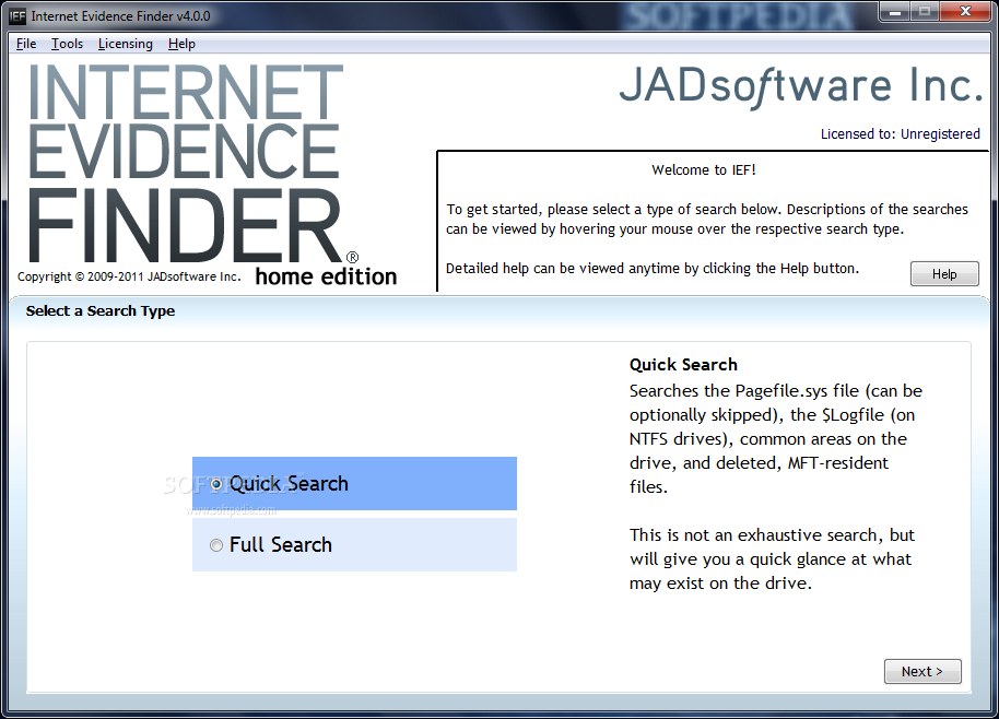 Evidence Finder Download Free for Windows 7, 8, 10 Get Into Pc