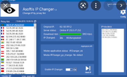 Asoftis IP Changer