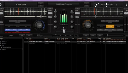 dj mixer express download