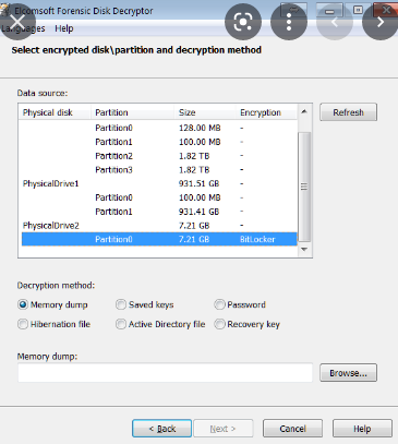 instaling Elcomsoft Forensic Disk Decryptor 2.20.1011