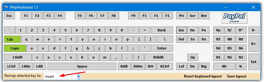 Mapkeyboard не работает на windows 7