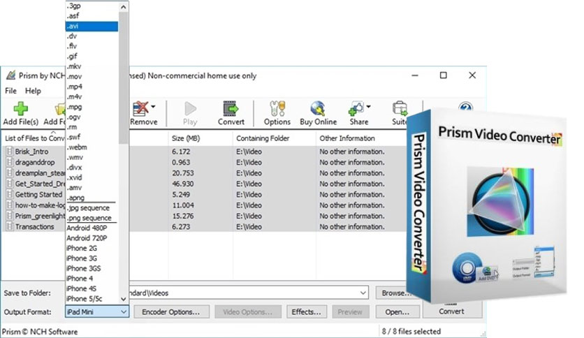 for windows download NCH Prism Plus 10.40