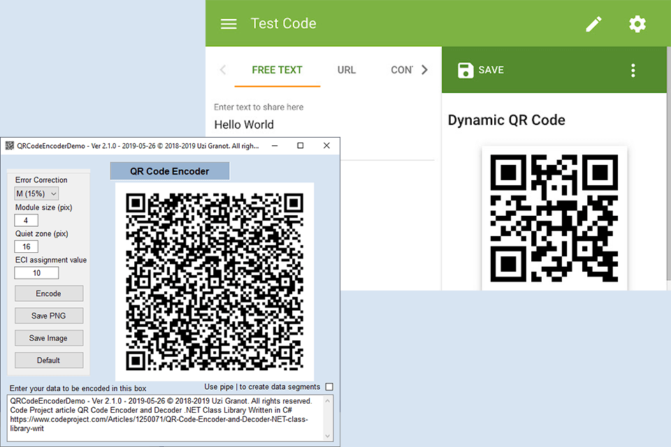 qr code generator software free download for windows 7