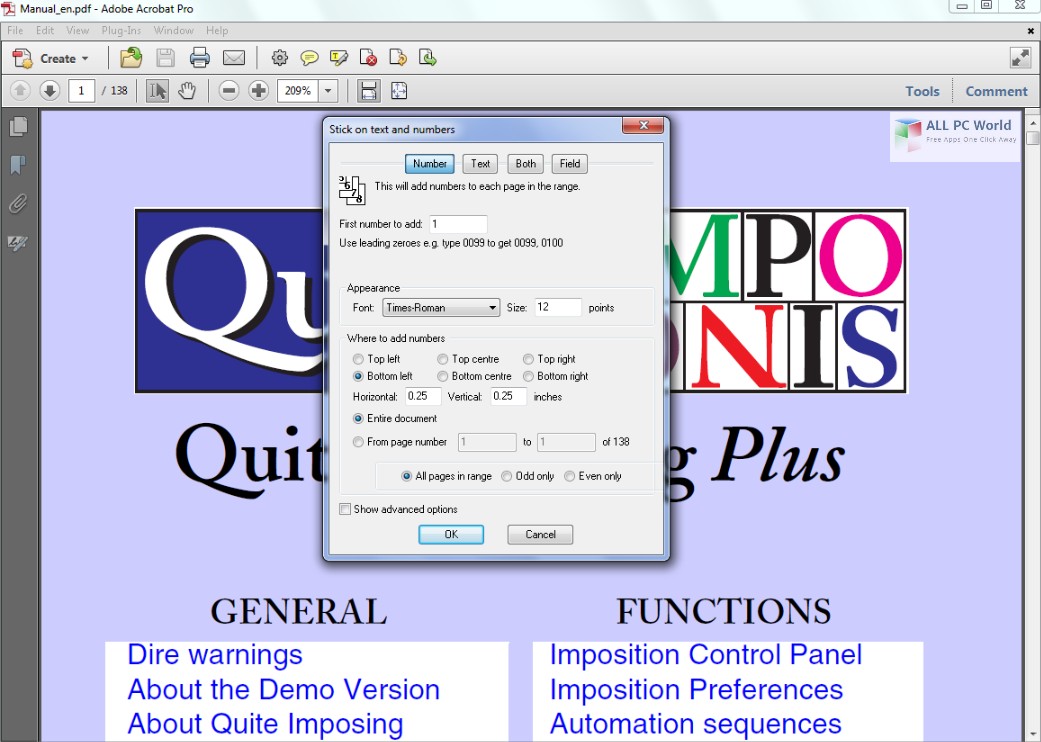 imposition software for acrobat