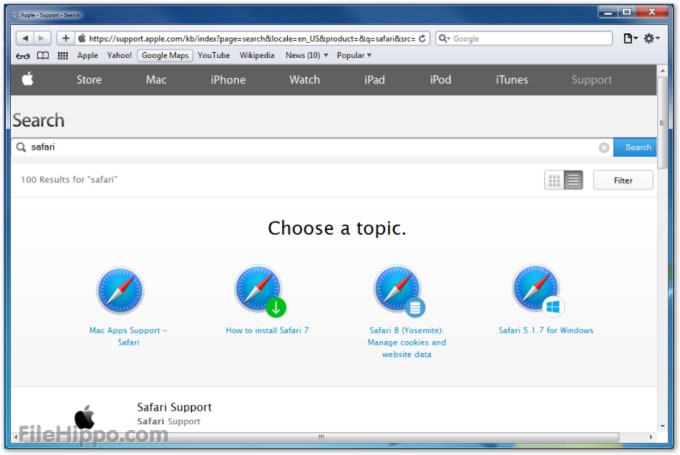 latest version of safari for mac snow leopard