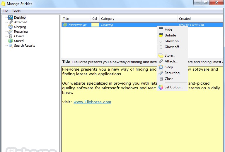 download stickies for windows 7