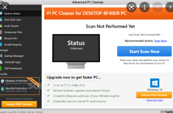 Systweak Advanced PC Cleanup