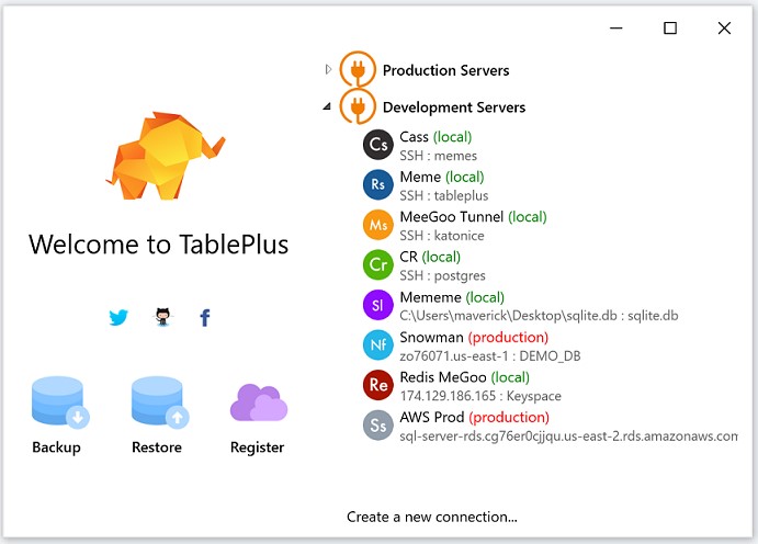 TablePlus 5.7 download the new version