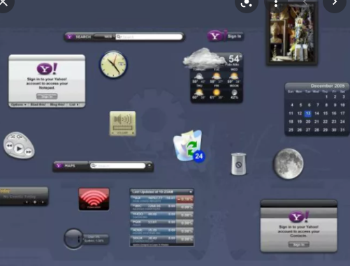 Yahoo Widgets