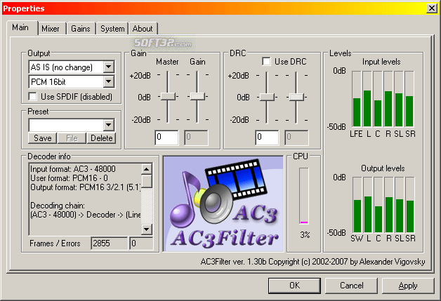 ac3 filter download free windows 7