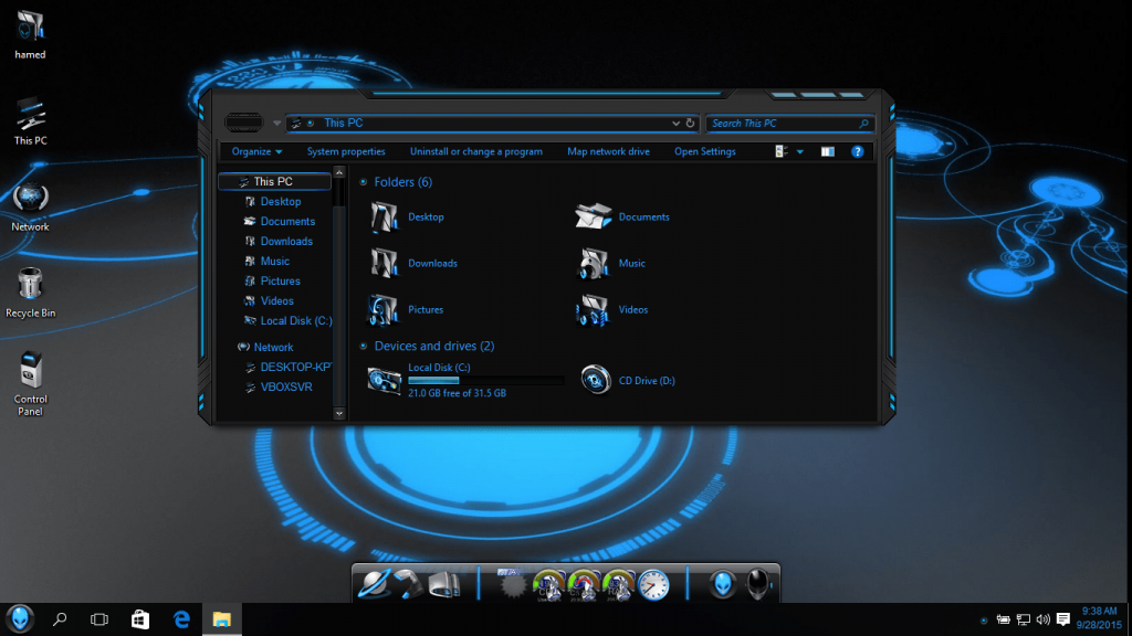 Alienware Skin Pack Download Free for Windows 7, 8, 10 | Get Into Pc