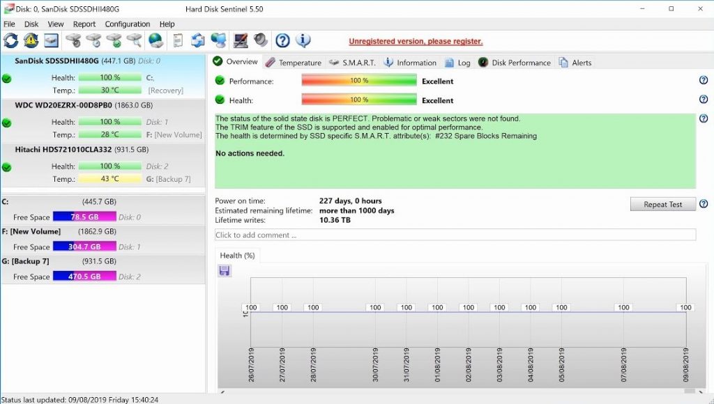Disk Health Monitor Download Free for Windows 7, 8, 10 Get Into Pc
