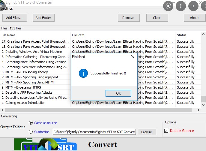 Elgindy Vtt to Srt Converter Download Free for Windows 7, 8, 10 | Get ...