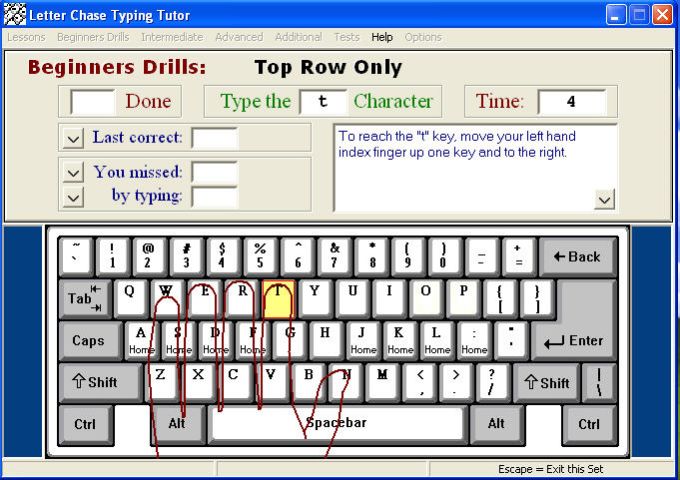 touch typing program free windows 7