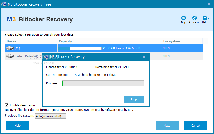 download m3 raw drive recovery