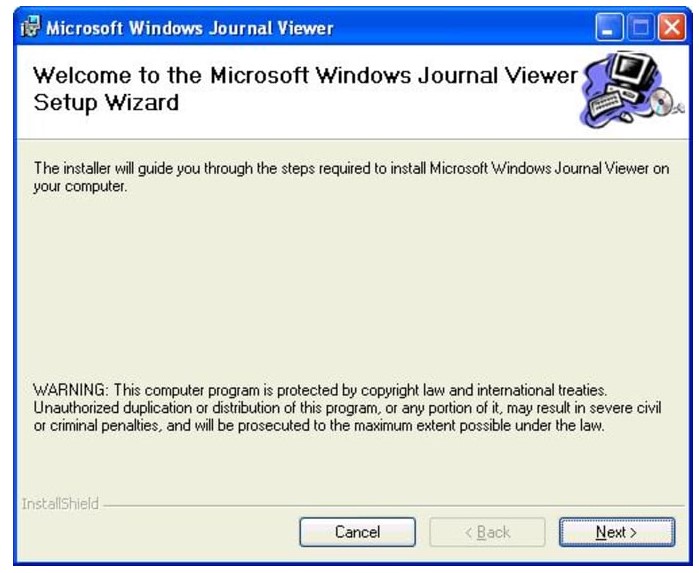 Microsoft Windows Journal Viewer Download Free for Windows 7, 8, 10