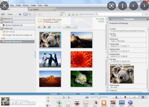 web photo album software free download