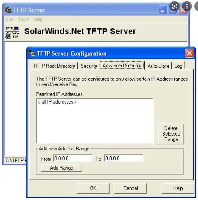 tftp client for windows 10 solarwinds