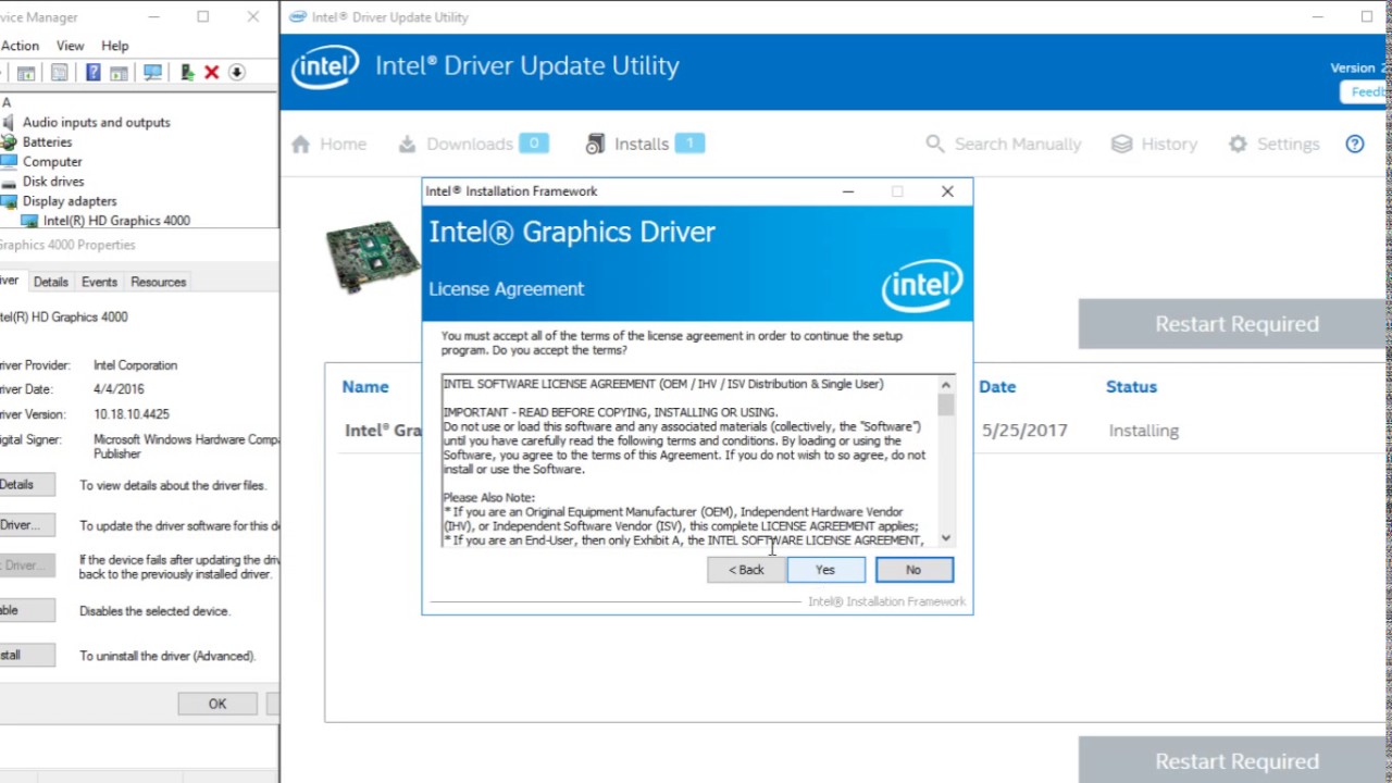 intel vga driver for windows 7 free download