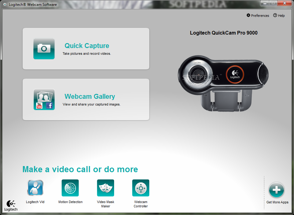 logitech camera windows 7