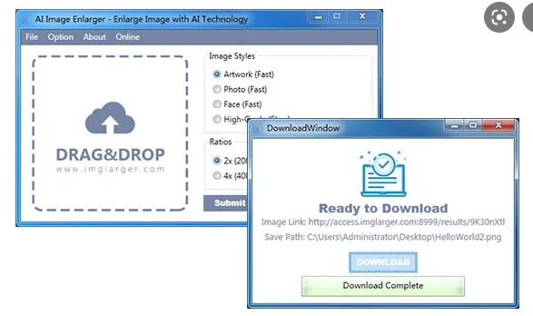 ai image enlarger download
