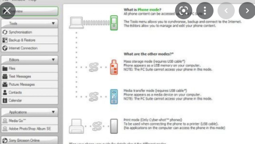 Sony Ericsson PC Suite