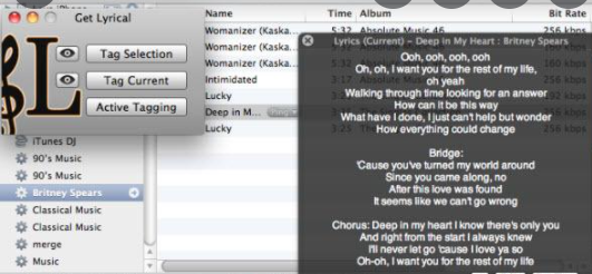 Lyrics Plugin For ITunes