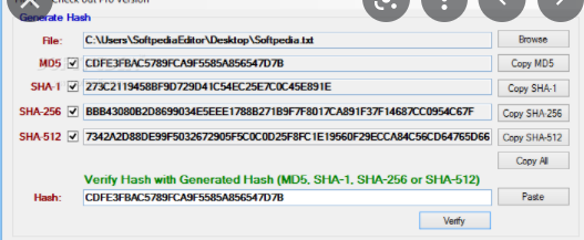 MD5 & Sha Checksum Utility